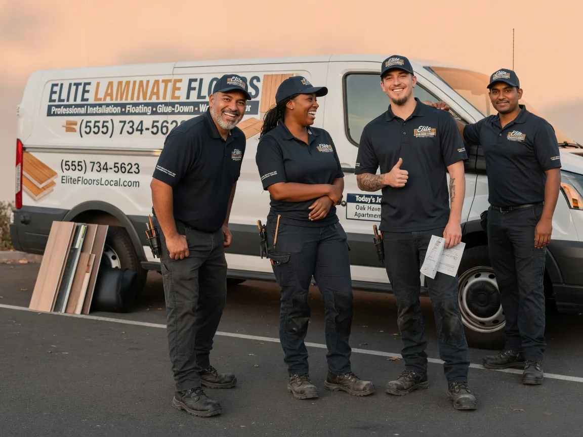 Laminate flooring installation company in Hensel, ND